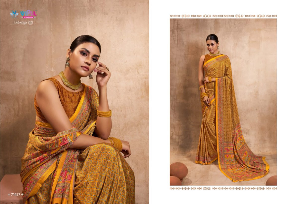 Vipul Fashion Heritage Silk Vol-8 71424-71441 Series 4