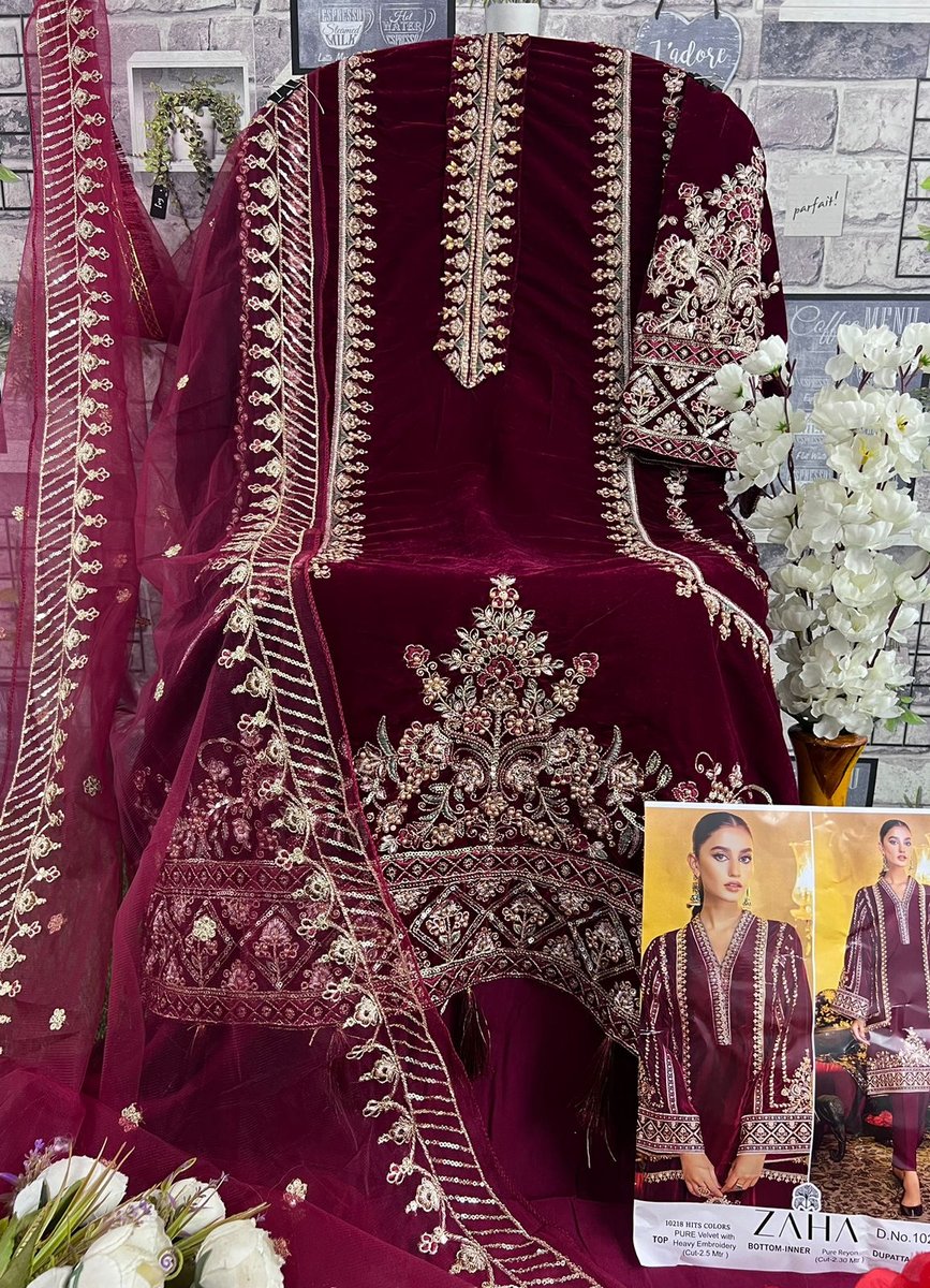 Zaha Aafiya Vol-2 10218 Colors 4