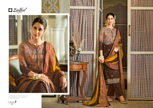 ZULFAT DESIGNER DILRUBA VOL-2 538-001 TO 538-008