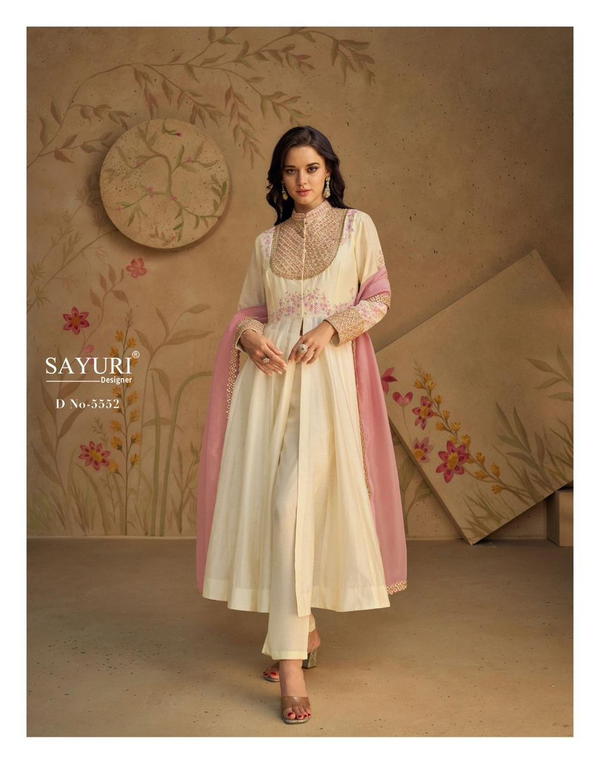 SAYURI DESIGNER GHAZAL 5552 TO 5554