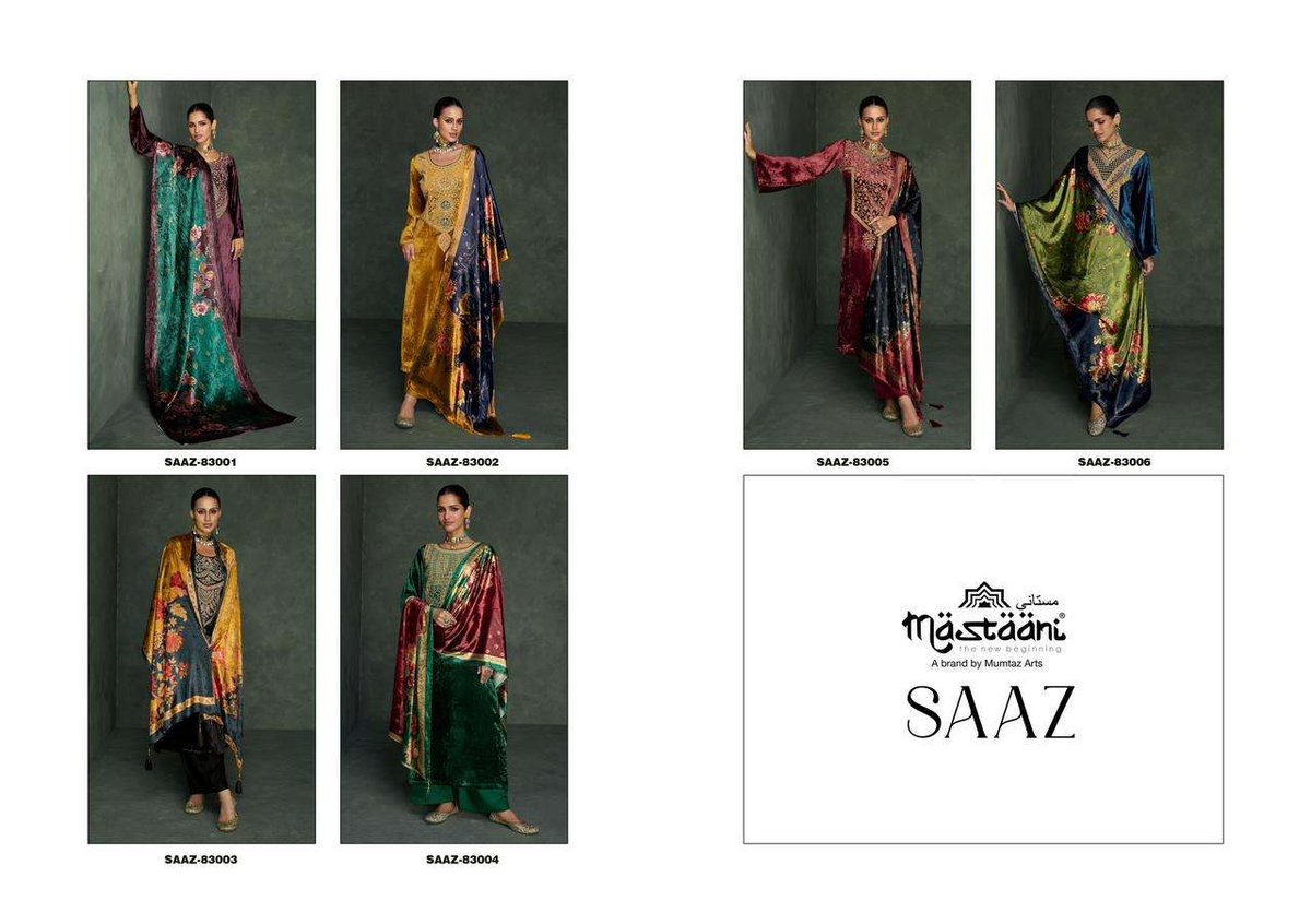 Mumtaz Arts Mastaani Saaz 83001-83006 Series 7