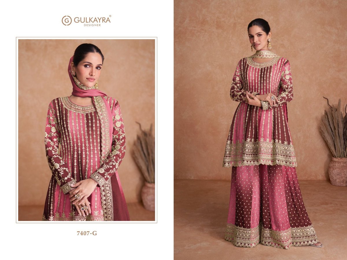 GULKAYRA DESIGNER VAANI VOL-2 7407-F TO 7407-N 2