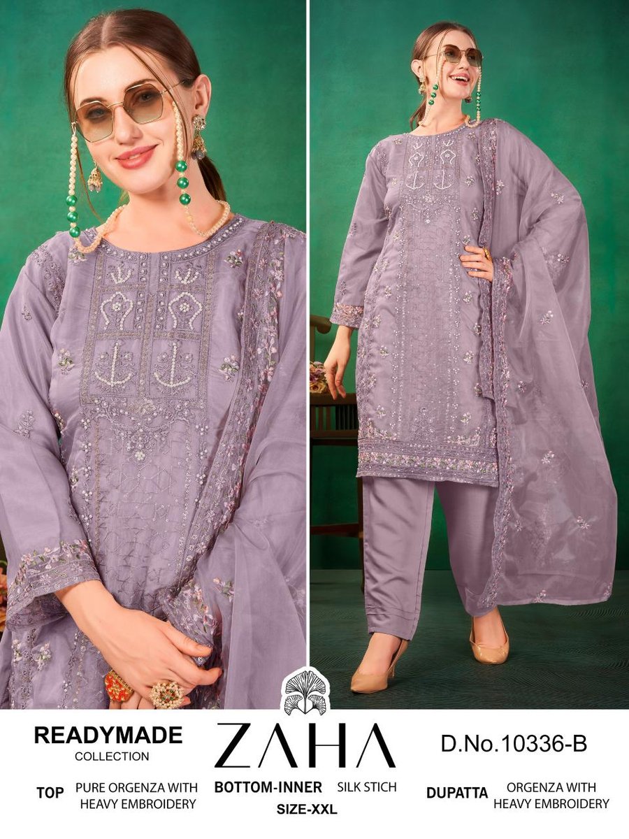 ZAHA READYMADE COLLECTION 10336-A TO 10336-D 2