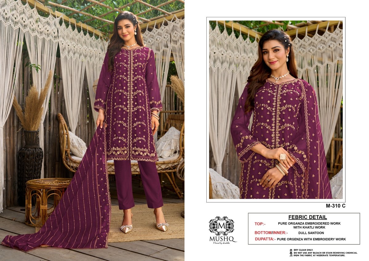 SHRADDHA DESIGNER MUSHQ M-310-A TO M-310-D 3