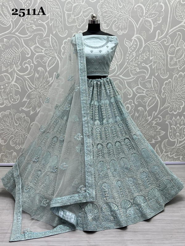 Anjani Art Bridal Lehenga 2511 Colors