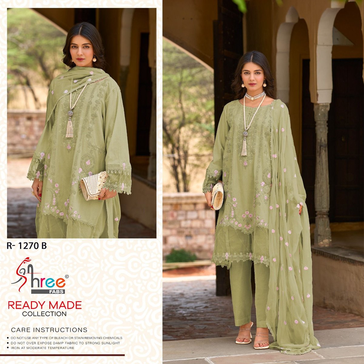 SHREE FAB READY MADE COLLECTION R-1270-A TO R-1270-D 2