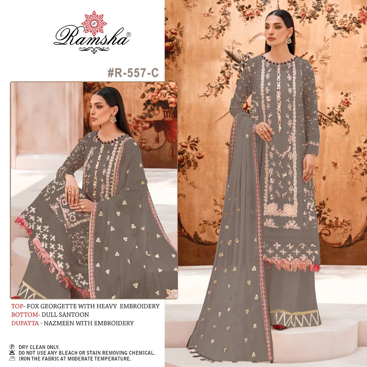 Ramsha Suit R-557 Nx Colors 5