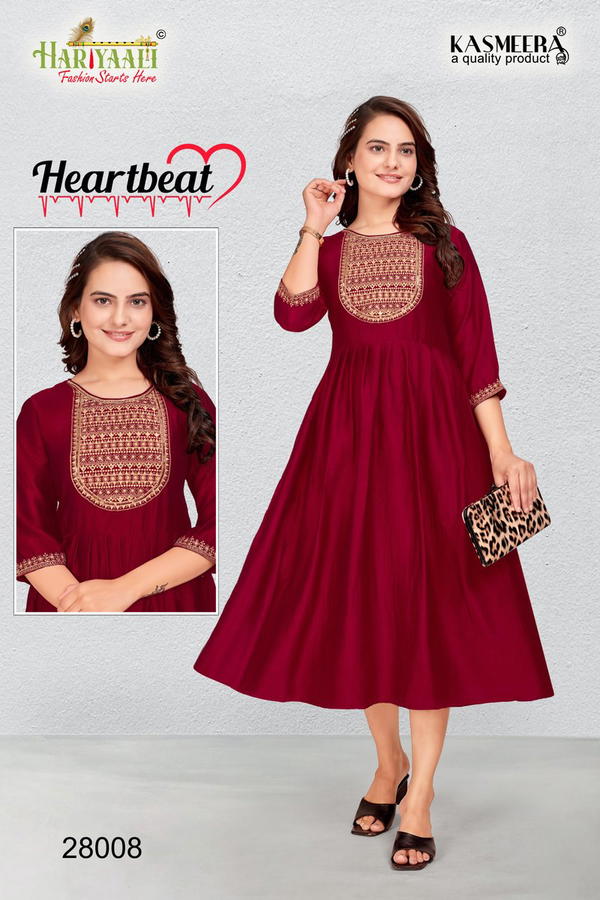 HARIYAALI FASHION HEARTBEAT VOL-2 28008 TO 28019