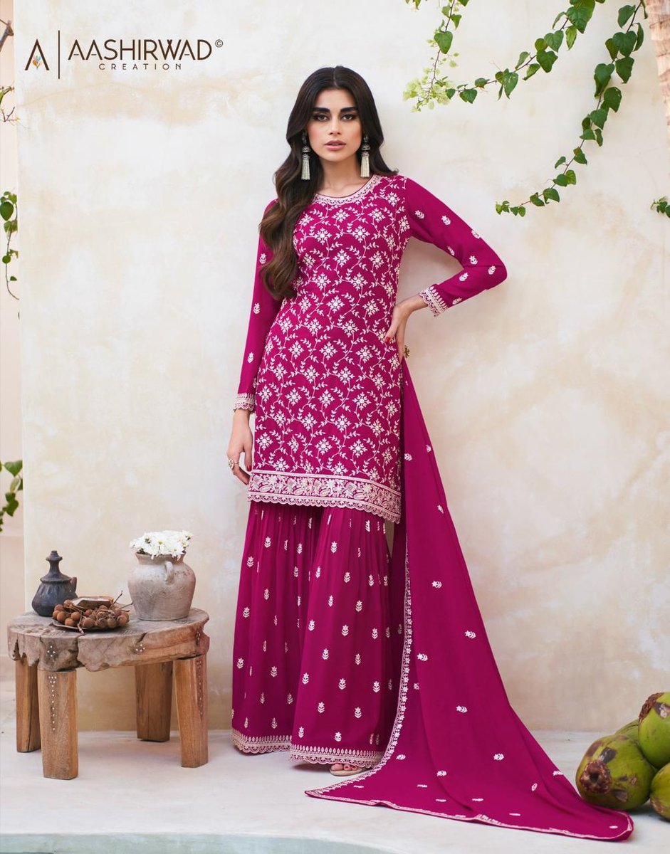 Aashirwad Creation Zohra 9757-9760 Series 3