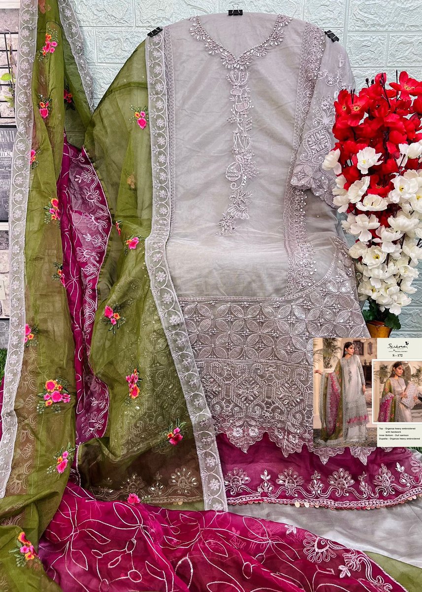 Serine Pakistani Suit S-172 Design 2