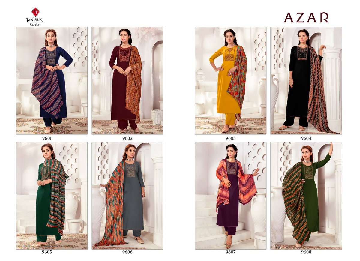 Tanishak Fashion Azar 9601-9608 Series 9