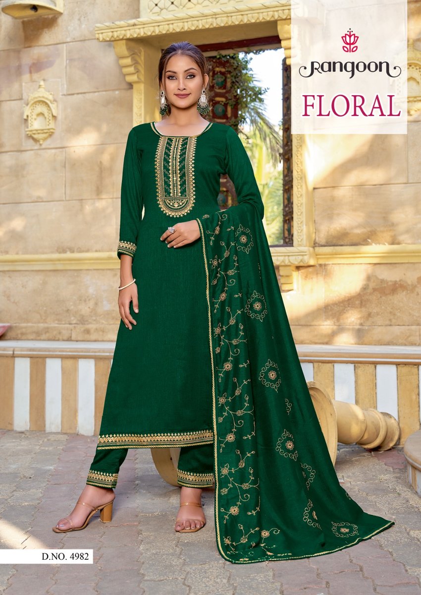 RANGOON FLORAL 4981 TO 4986 2