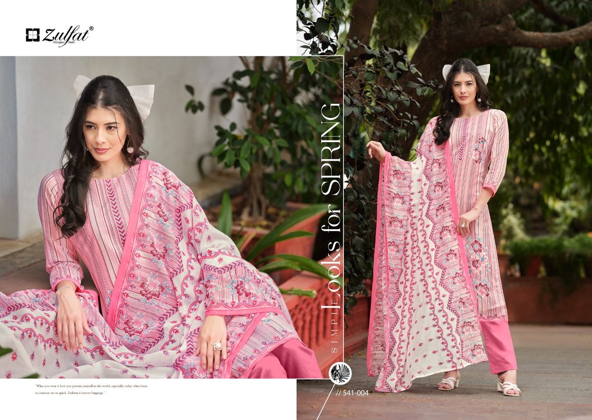 ZULFAT DESIGNER MARYAM VOL-3 541-001 TO 541-008 4