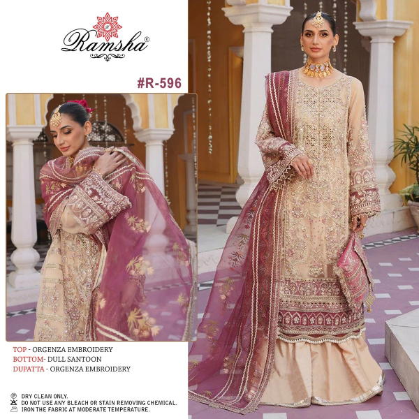 Ramsha Suit R-596 Series