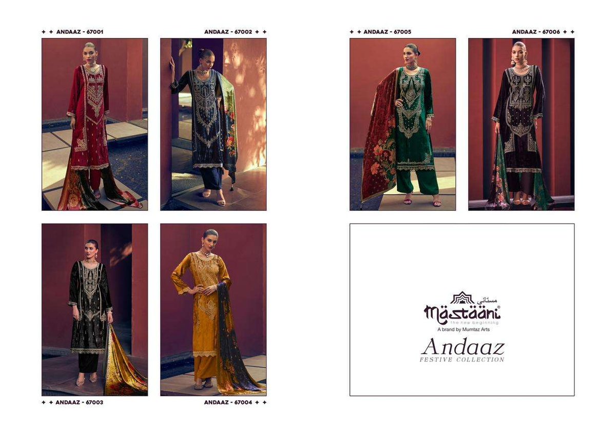 Mumtaz Arts Mastaani Andaaz 67001-67006 Series 7