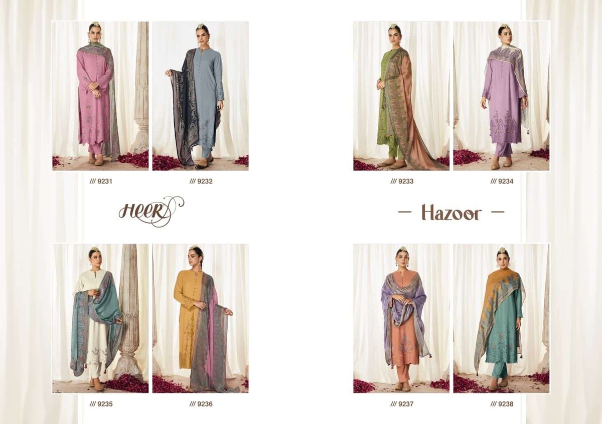 Kimora Fashion Heer Hazoor 9231-9238 Series 9