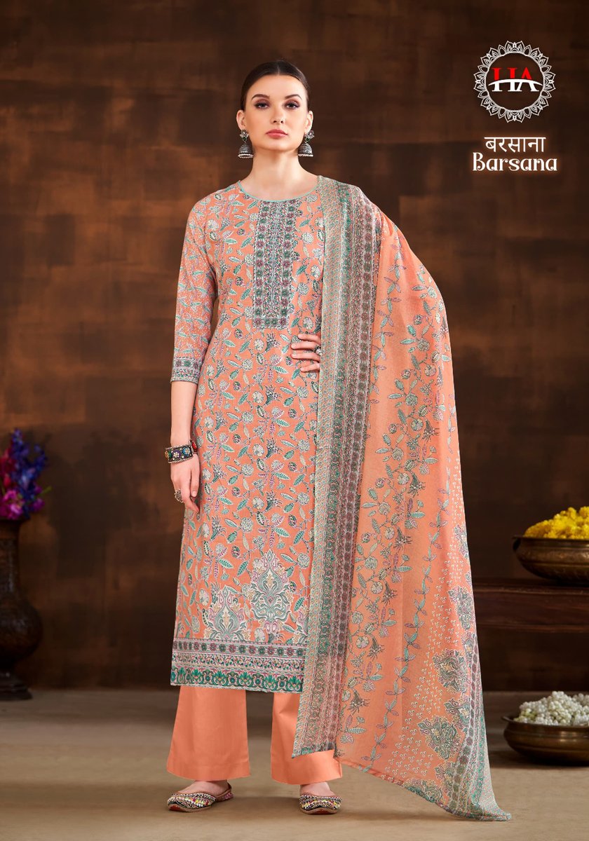 HARSHIT FASHION BARSANA H-1466-001 TO H-1466-008 8