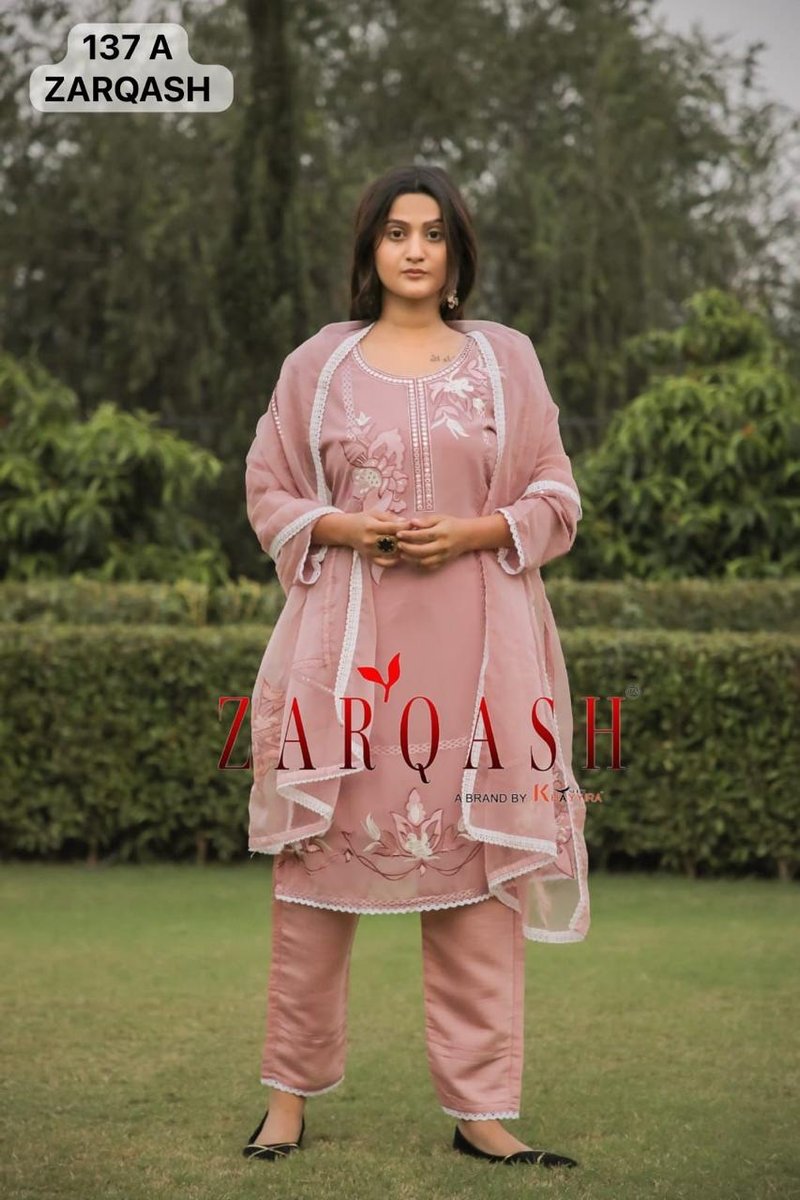 ZARQASH READYMADE COLLECTION Z-137-A TO Z-137-D 1