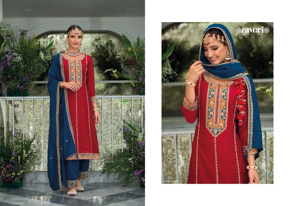 Zaveri Mirha 1227-1230 Series 1