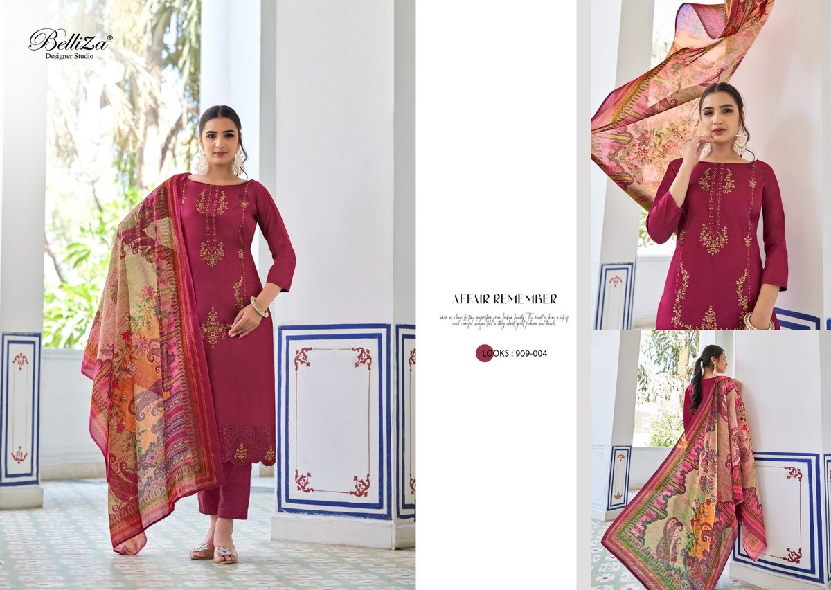 BELLIZA DESIGNER JASHN E ISHQ VOL-6 909-001 TO 909-006 4