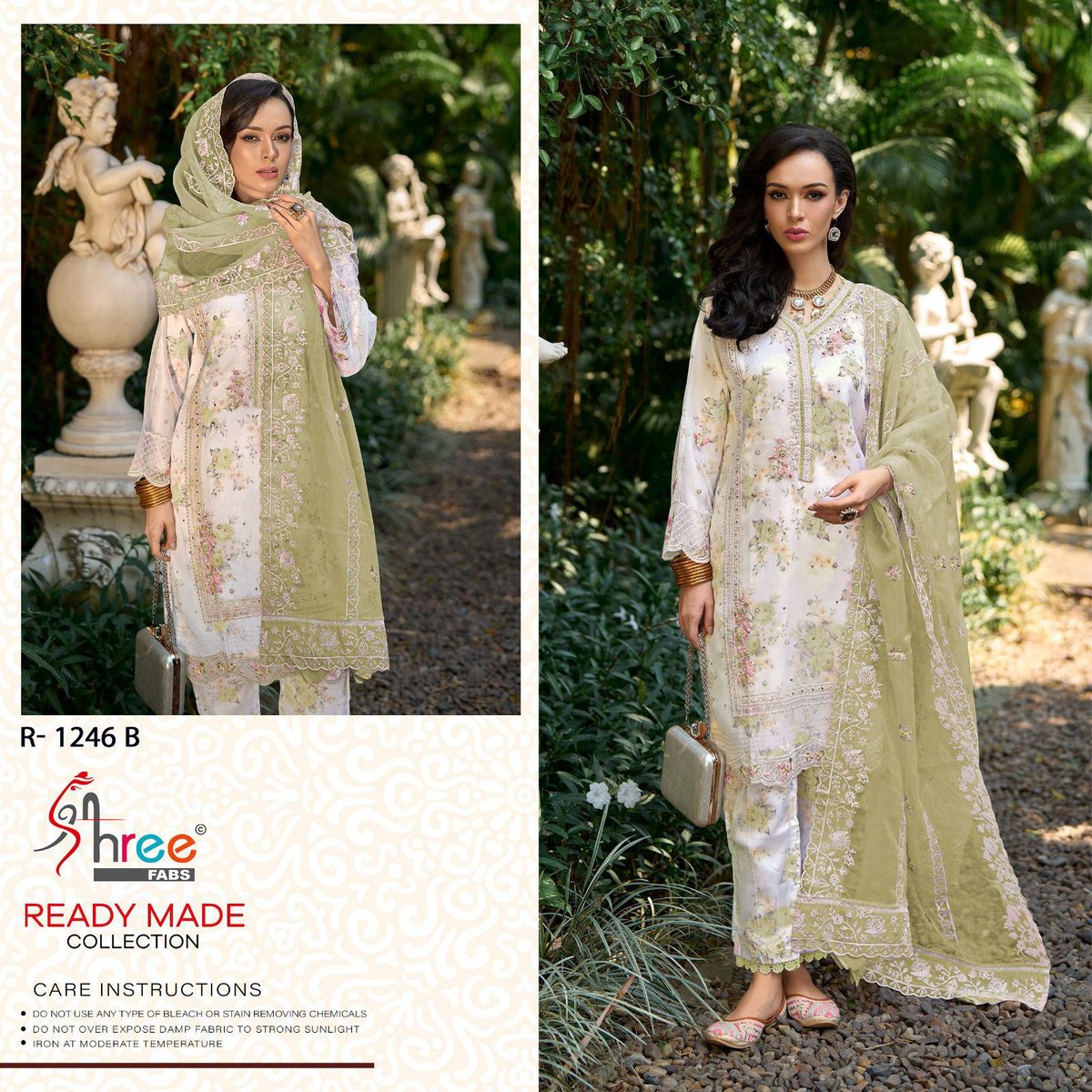 SHREE FAB READY MADE COLLECTION R-1246-A TO R-1246-D 2