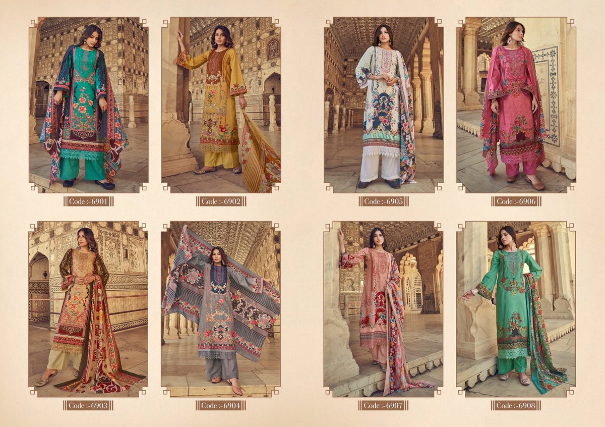 KESARI TRENDZ NOOR E JAHAN 6901 TO 6908 9