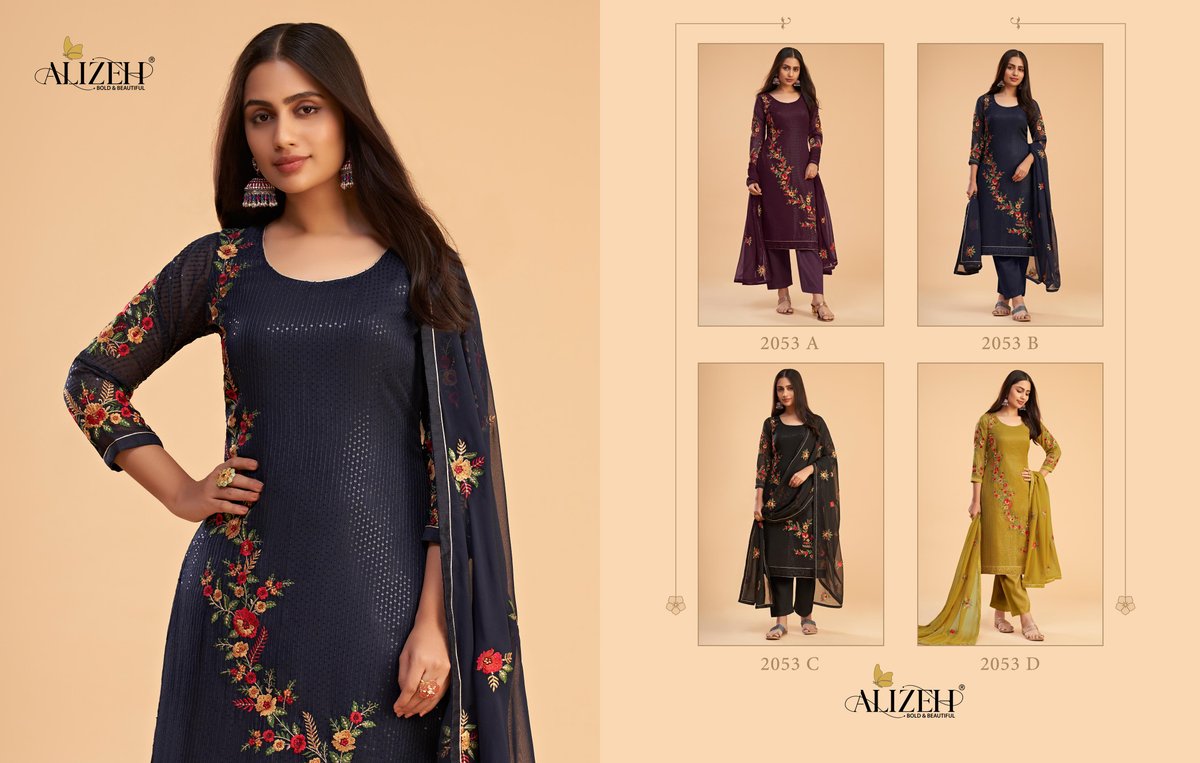 ALIZEH ZAIDA VOL-12 2053-A TO 2053-D 5