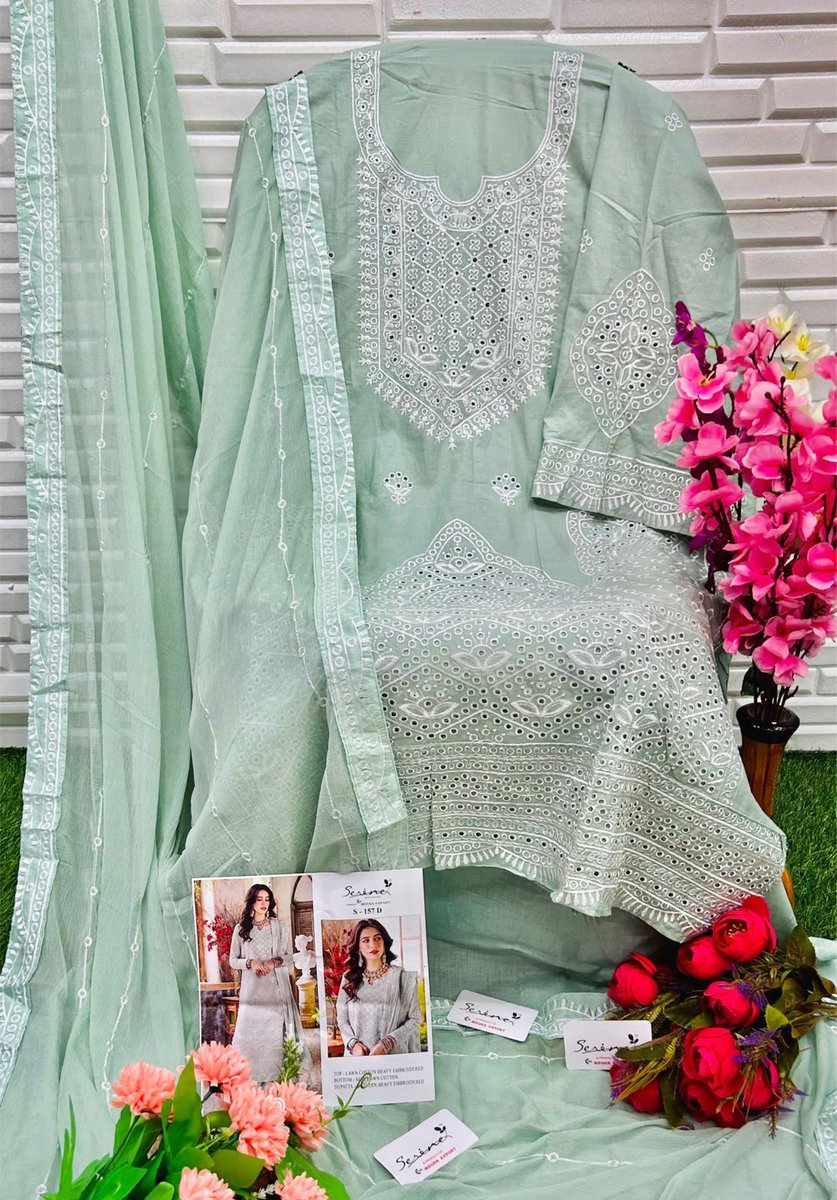 Serine Pakistani Suit S-157 Colors 8