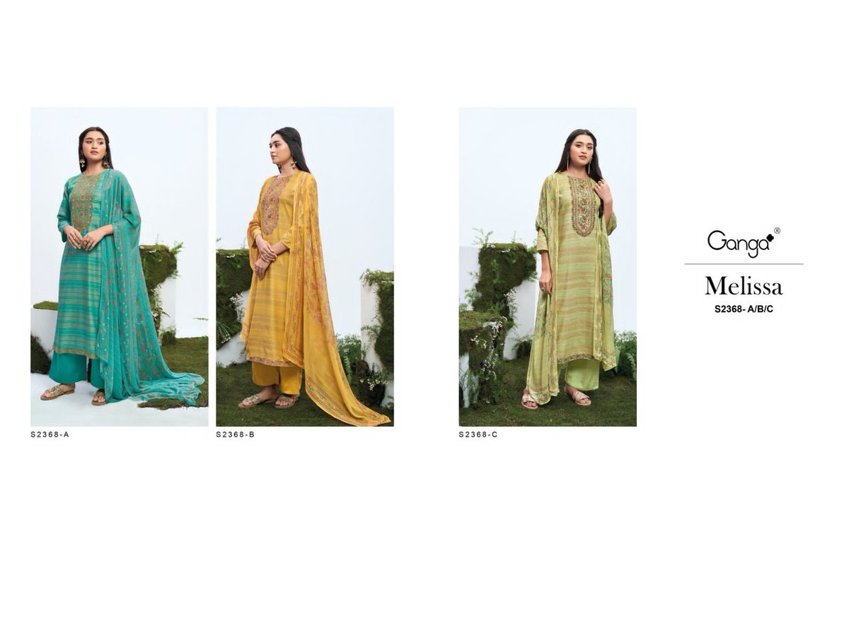 Ganga Mellisa S2368 Colors Series 4