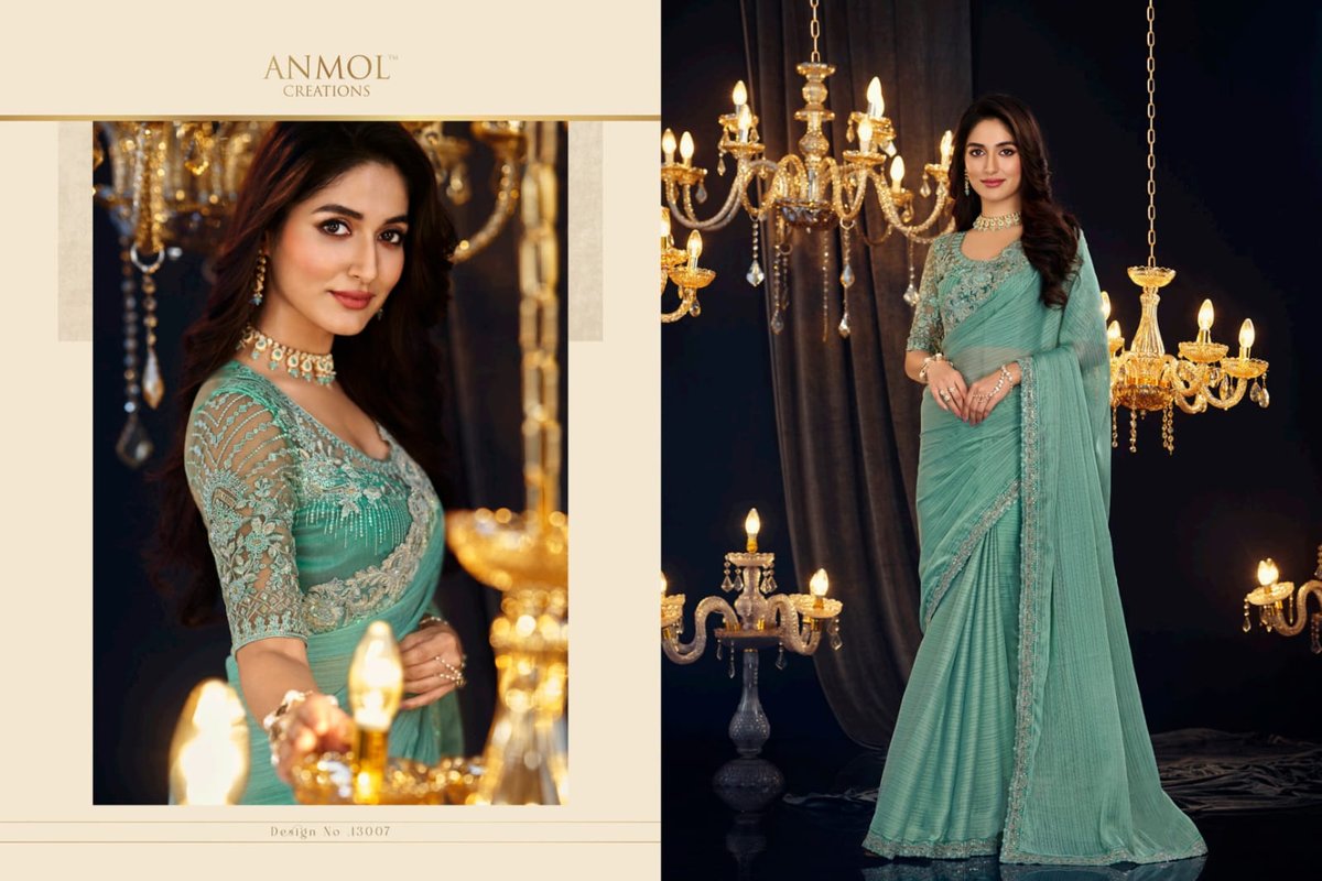 ANMOL CREATIONS ELEGANCE VOL-18 13001 TO 13014 7
