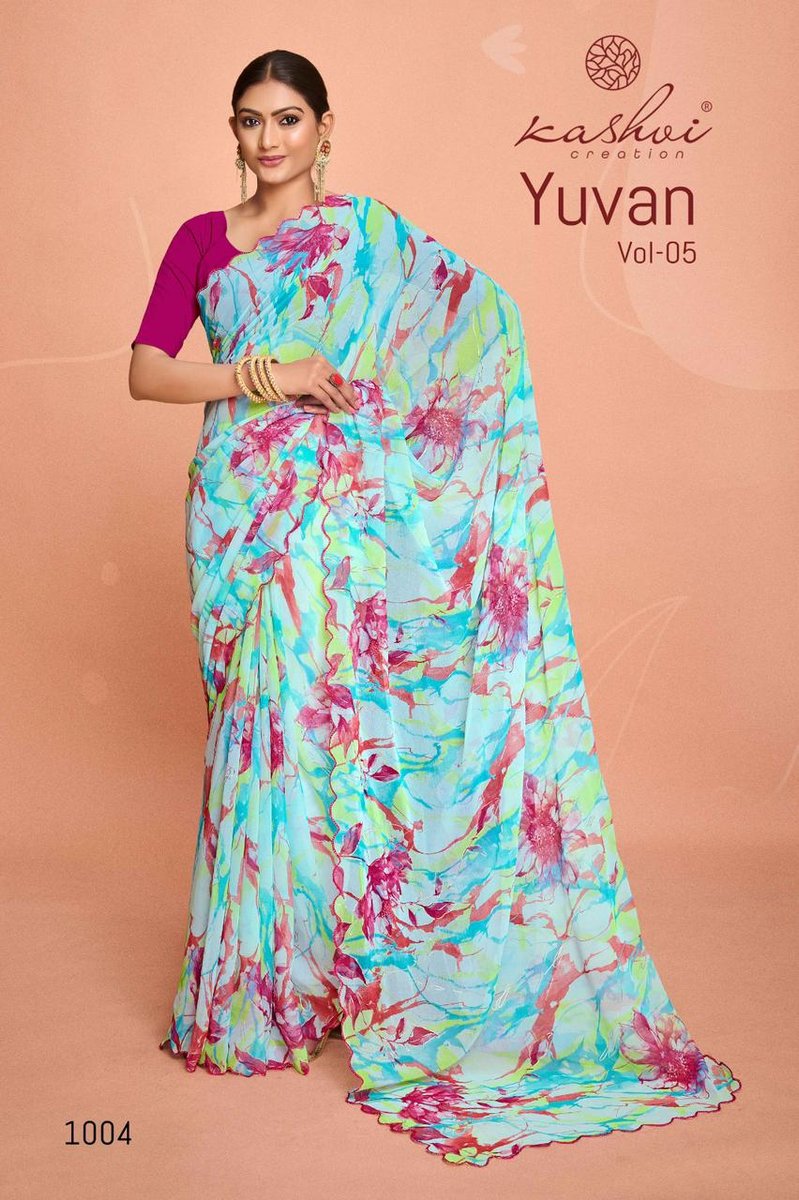 KASHVI CREATION YUVAN VOL-5 1001 TO 1008 4