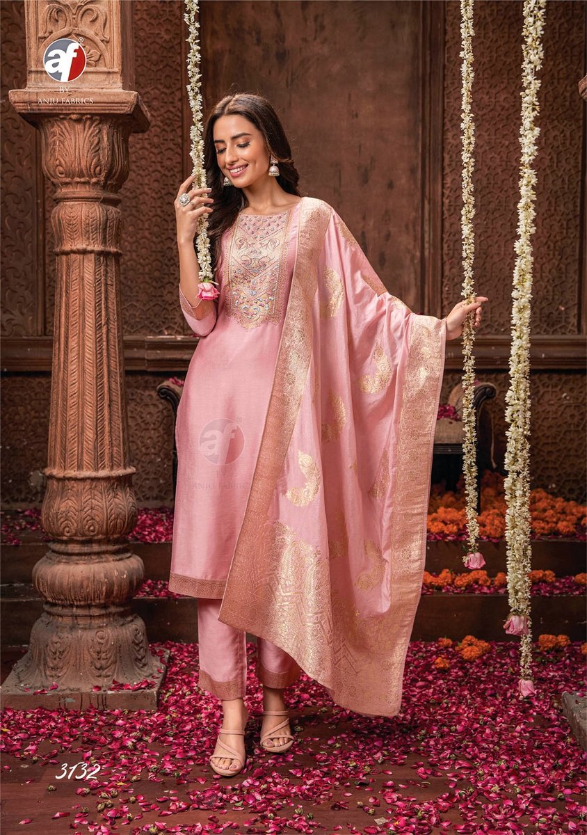ANJU FABRIC PALKI VOL-3 3131 TO 3133 2