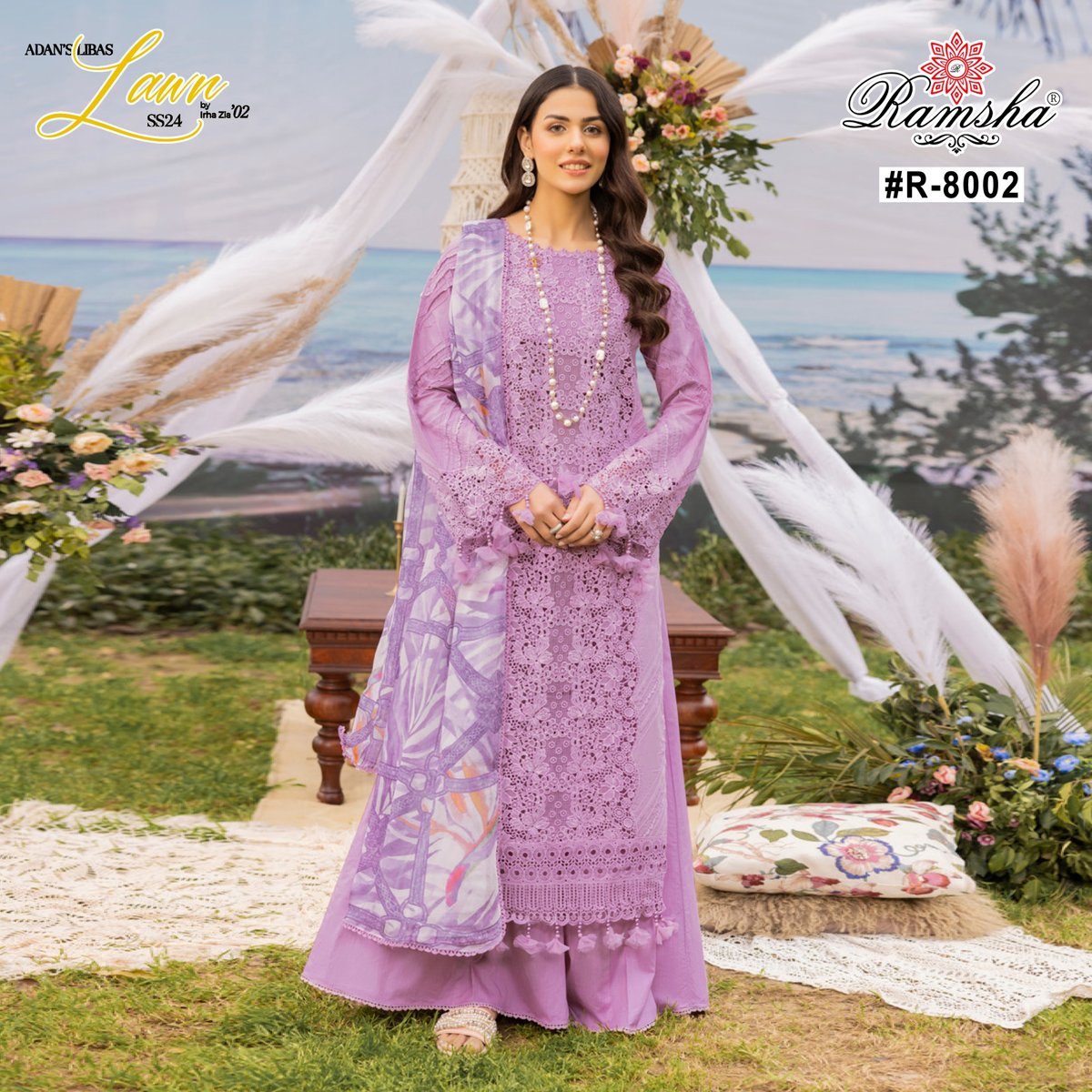RAMSHA SUIT ADAN LIBAS R-8001 TO R-8005 2