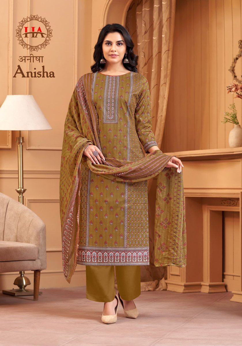 HARSHIT FASHION ANISHA H-1524-001 TO H-1524-008 5