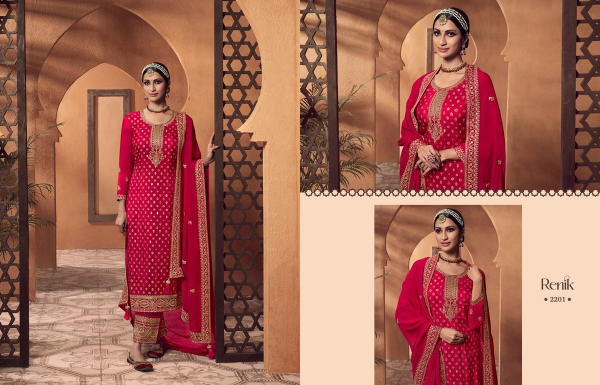 RENIK FASHION MUSKAN 2201 TO 2206