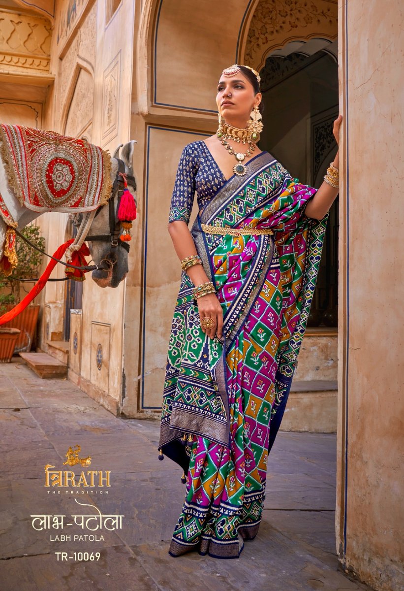 Trirath Labh Patola 10067-10078 Series 3