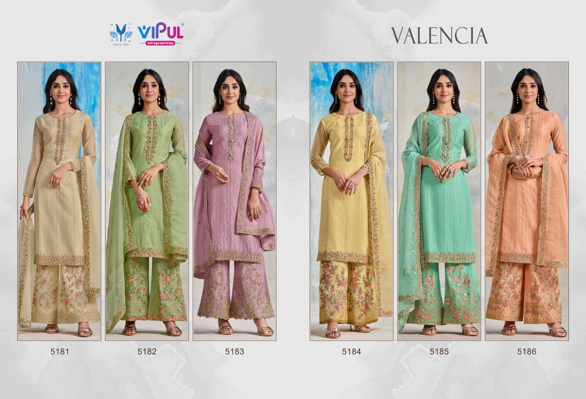 Vipul Fashion Valencia 5181-5186 Series 7