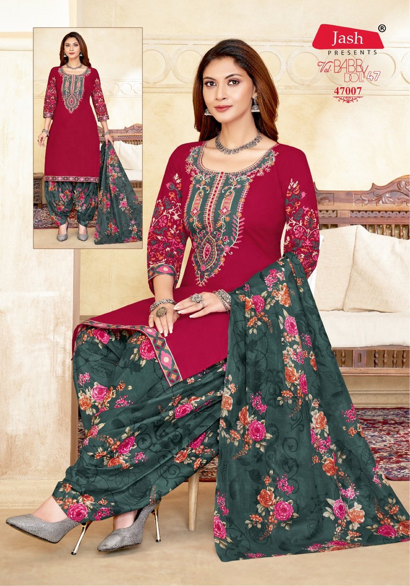 JASH BABYDOLL VOL-47 47001 TO 47012 7