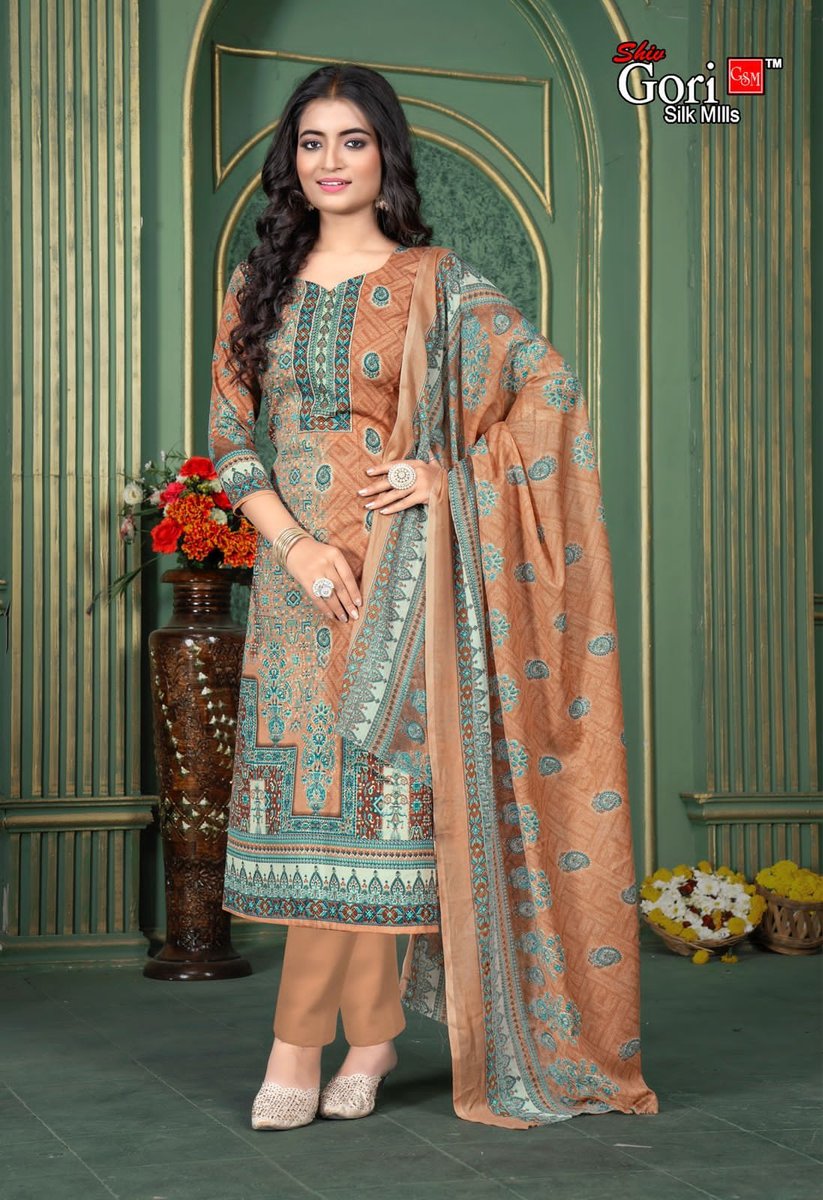 SHIV GORI SILK MILLS PAKIZA VOL-19 19001 TO 19012 1