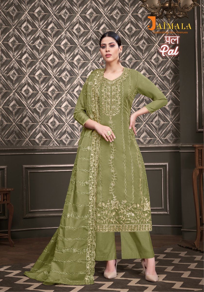 ALOK SUIT JAIMALA PAL H-1431-001 TO H-1431-005 1