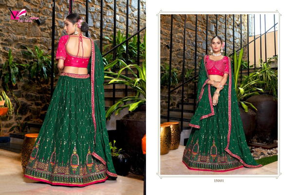 Varni Fabric Zeeya-Sanskriti 15001-15004 Series