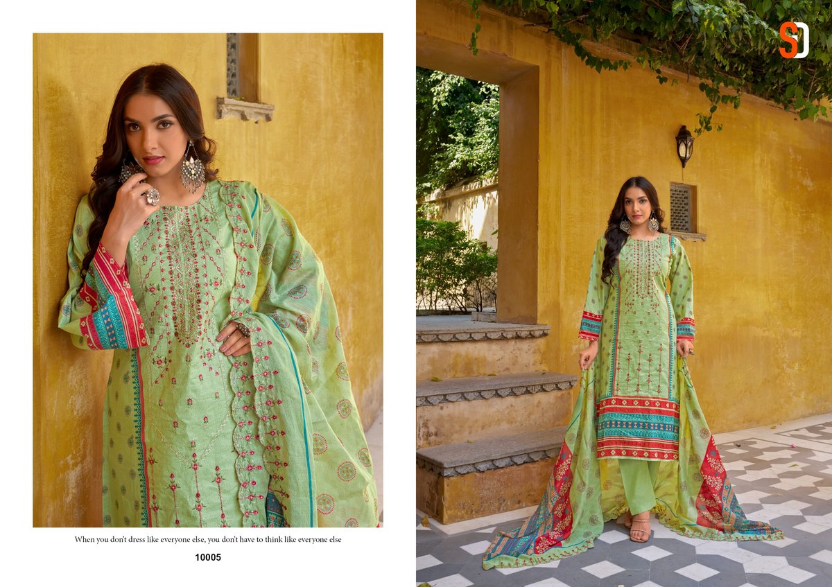 SHARADDHA DESIGNER BIN SAEED VOL-10 10001 TO 10008 5