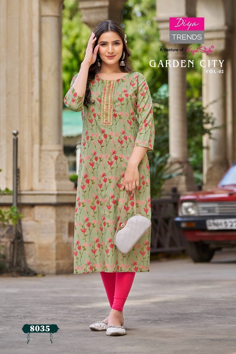 DIYA TRENDS GARDEN CITY VOL-02 8031 TO 8050 5