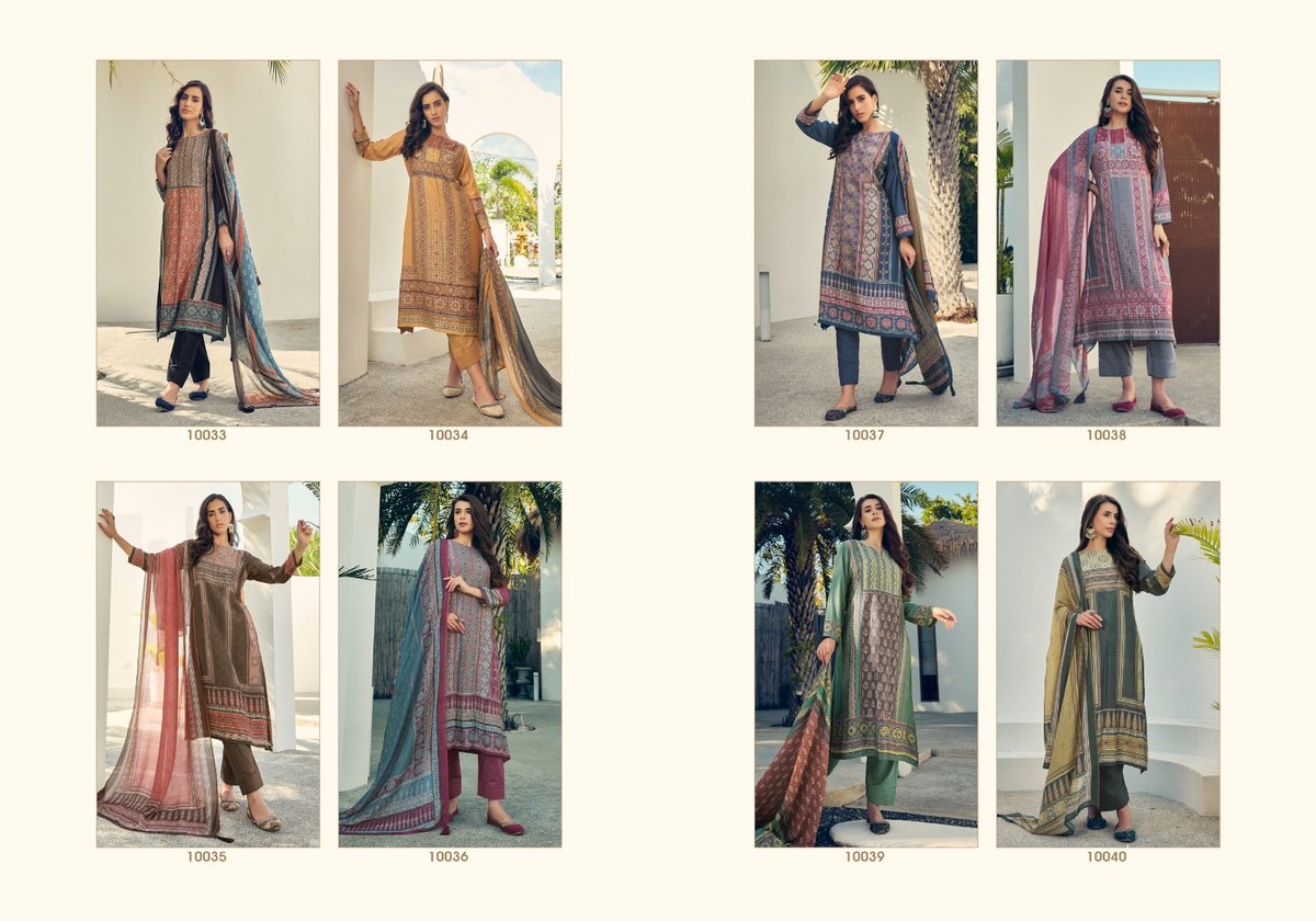 SADHANA FASHION HARLEEN 10033 TO 10040 9