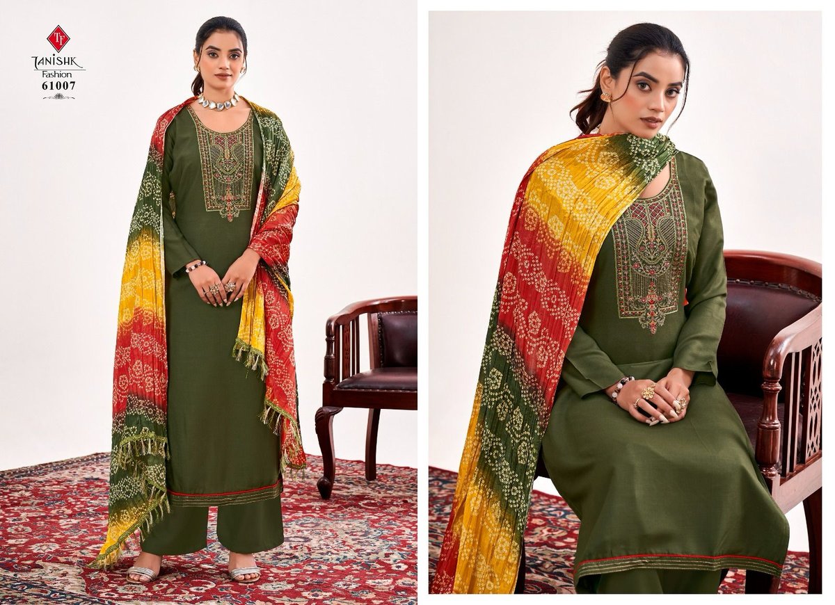 TANISHK FASHION NIHAR 61001 TO 61008 7
