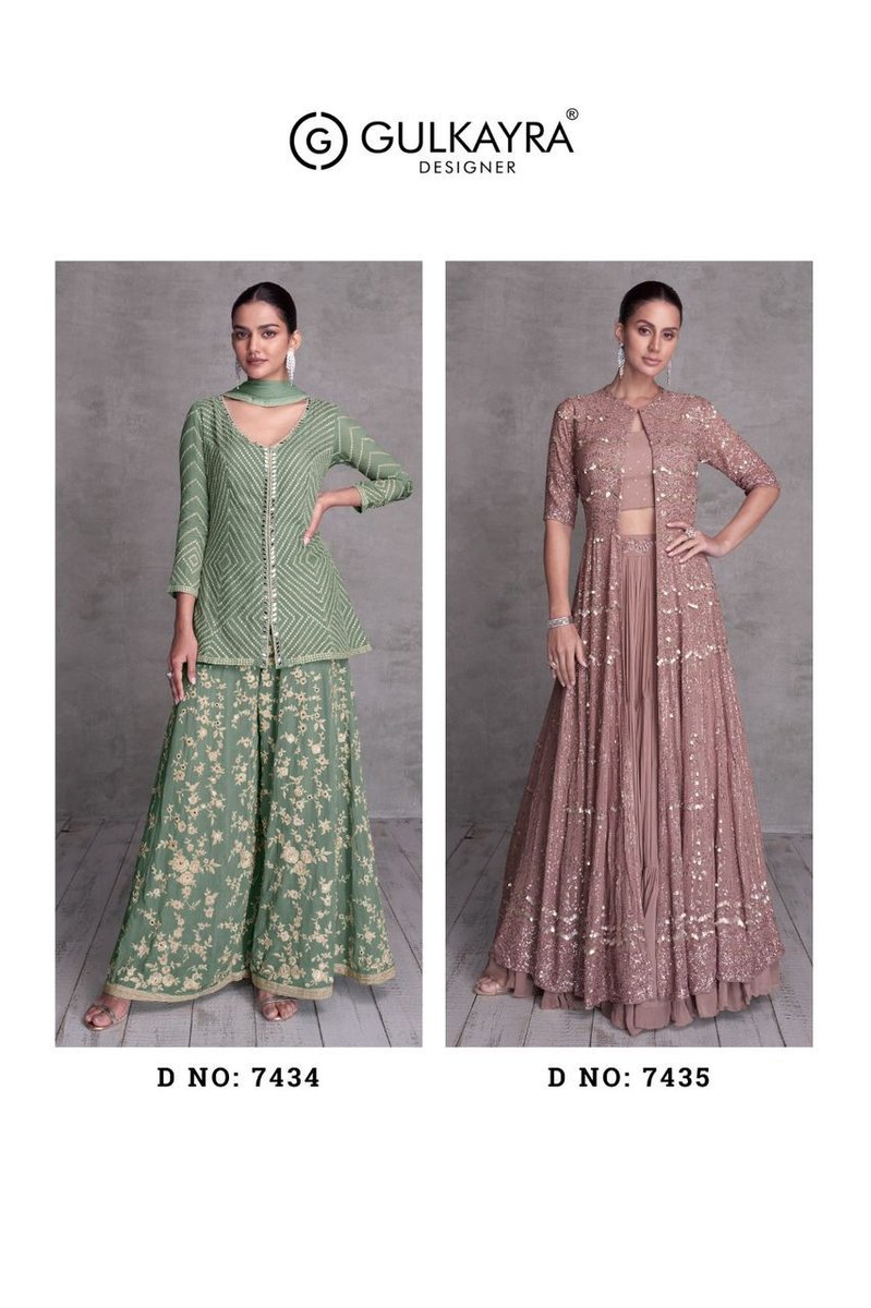 GULKAYRA DESIGNER QUEEN 7434-7437 5