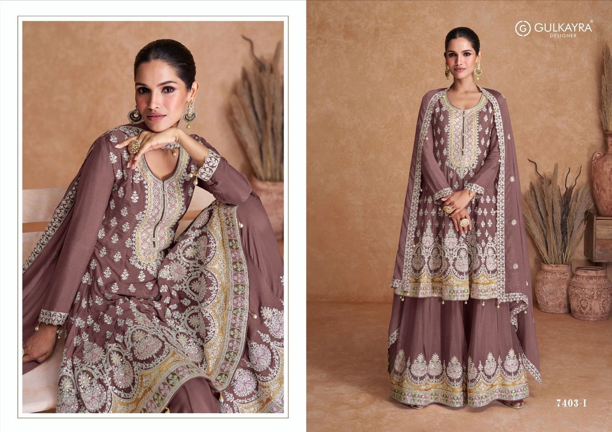 GULKAYRA DESIGNER RADHIKA 7403-G TO 7403-J 3
