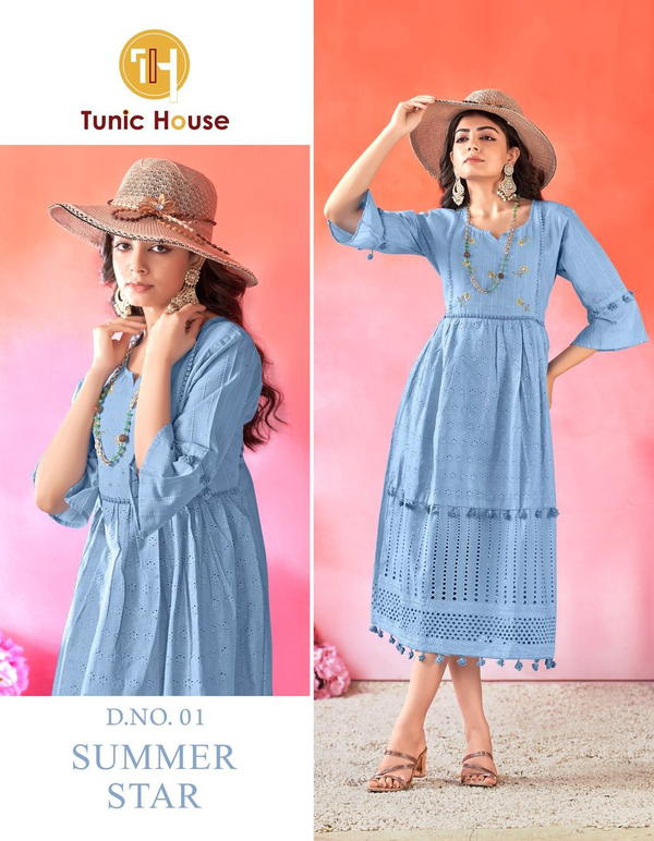 TUNIC HOUSE SUMMER STAR 01 TO 08
