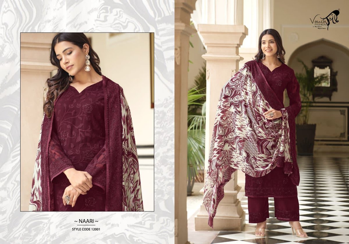 Vouch Fashion Naari Vol-12 12001-12004 Series 1