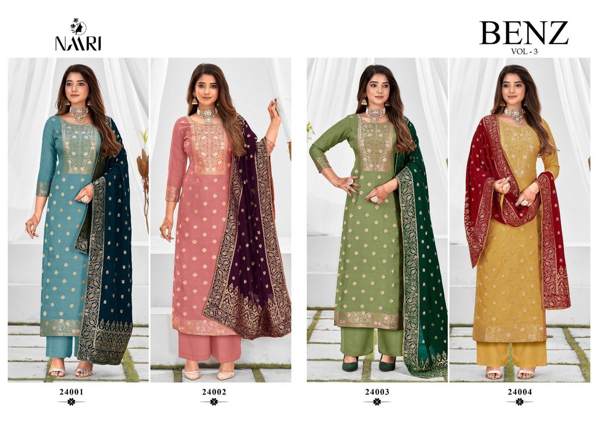 NAARI BENZ VOL-3 24001 TO 24004 5